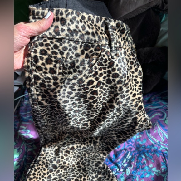 Vintage Velvet Leopard Pants - Picture 7 of 11